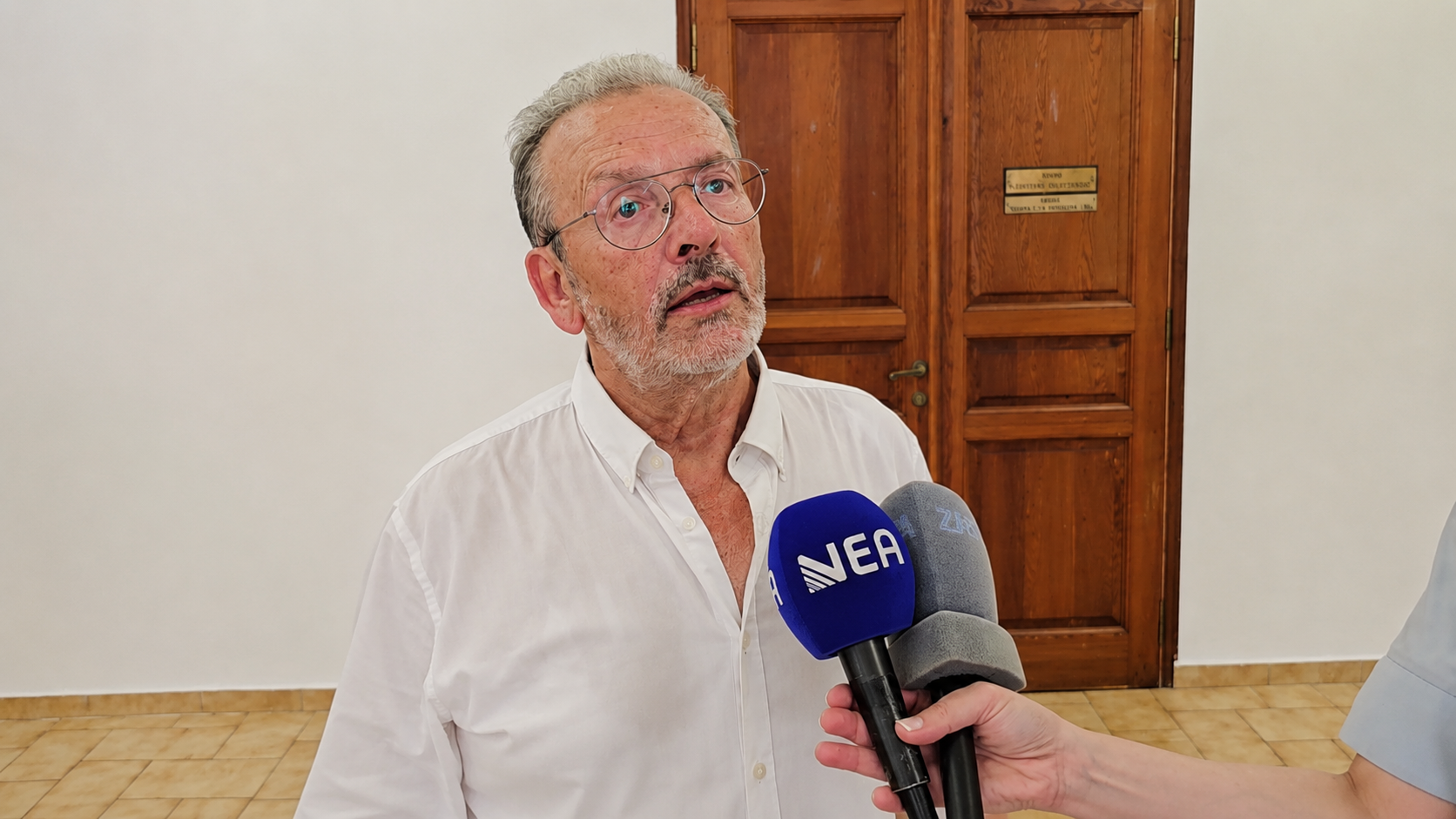 Ο Δρ. Ιωάννης Ασκοξυλάκης σε συνέντευξη στα μέσα ενημέρωσης